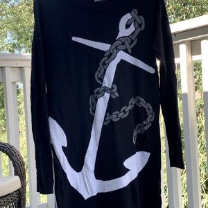 Express Anchor Sweater Dress ⚓️